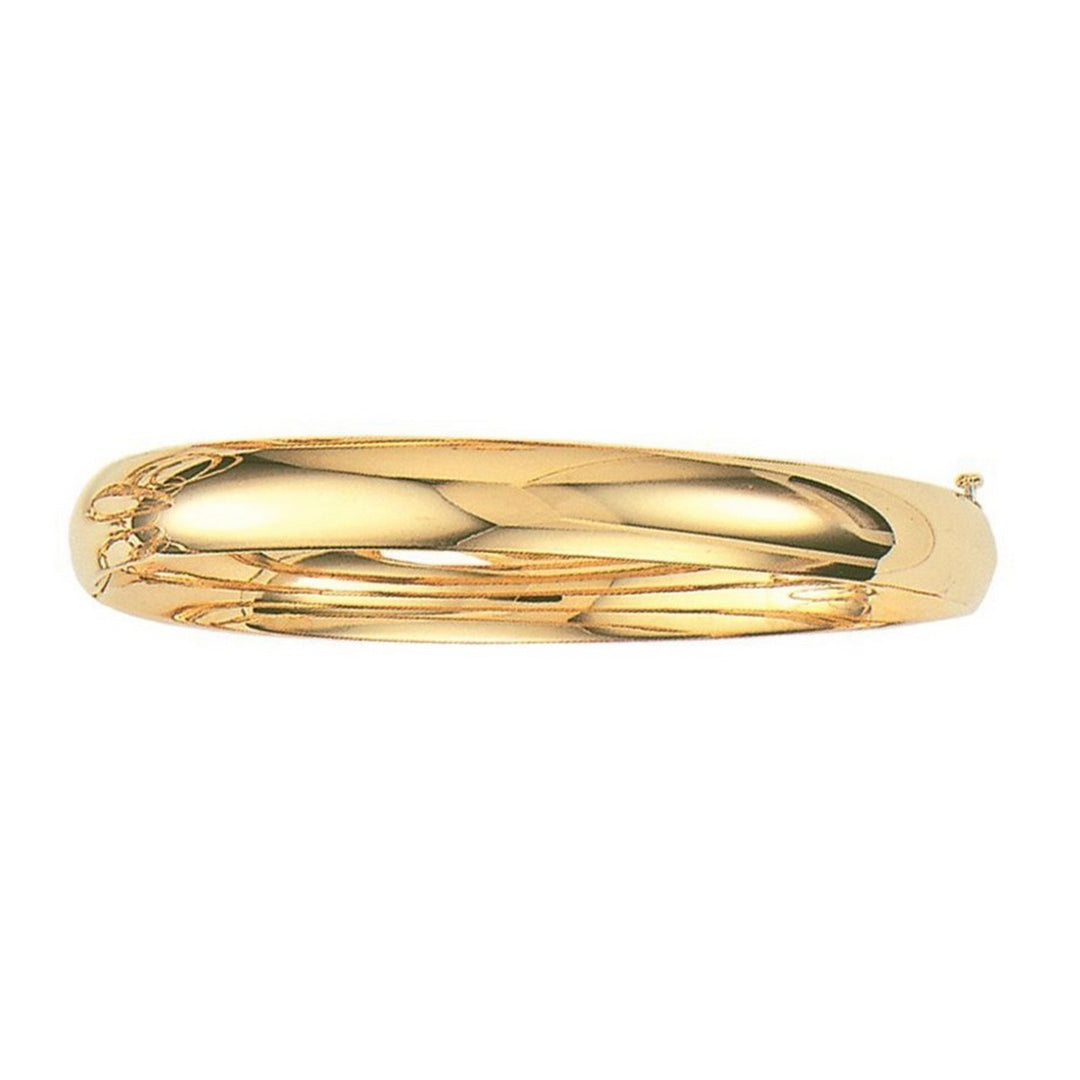 Classic Bangle in 14k Yellow Gold (8.00 mm)