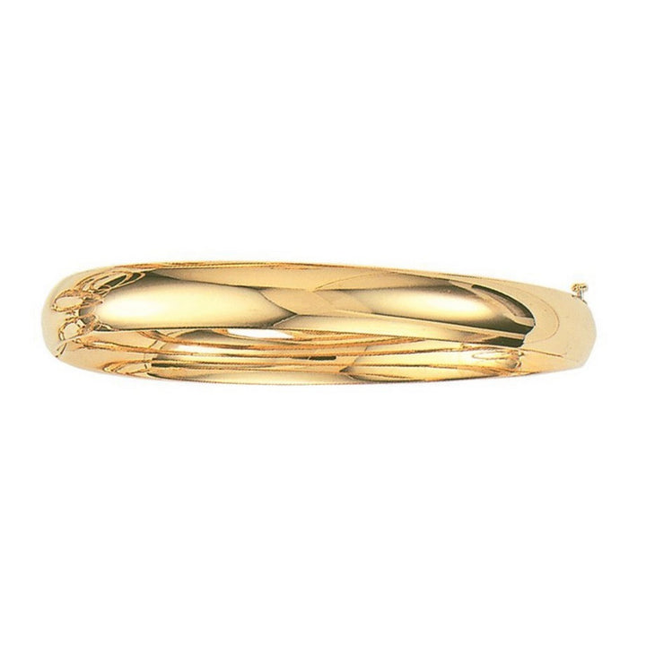 Classic Bangle in 14k Yellow Gold (8.00 mm)