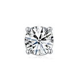 1 Carat Lab Grown Diamond Earrings (1 Piece) Unisex 14K White Gold