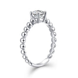 0.5 Carat Lab Grown Diamond Ring 14K White Gold