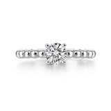 0.5 Carat Lab Grown Diamond Ring 14K White Gold