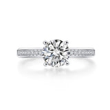 1 Carat Lab Grown Diamond Ring 14K White Gold