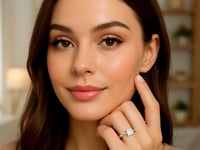 2 Carat Princess Lab Grown IGI G/VS1 Diamond Solitaire Ring in 10K White Gold