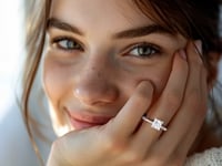 3 Carat Princess Lab Grown IGI G/VS1 Diamond Solitaire Ring in 14K White Gold